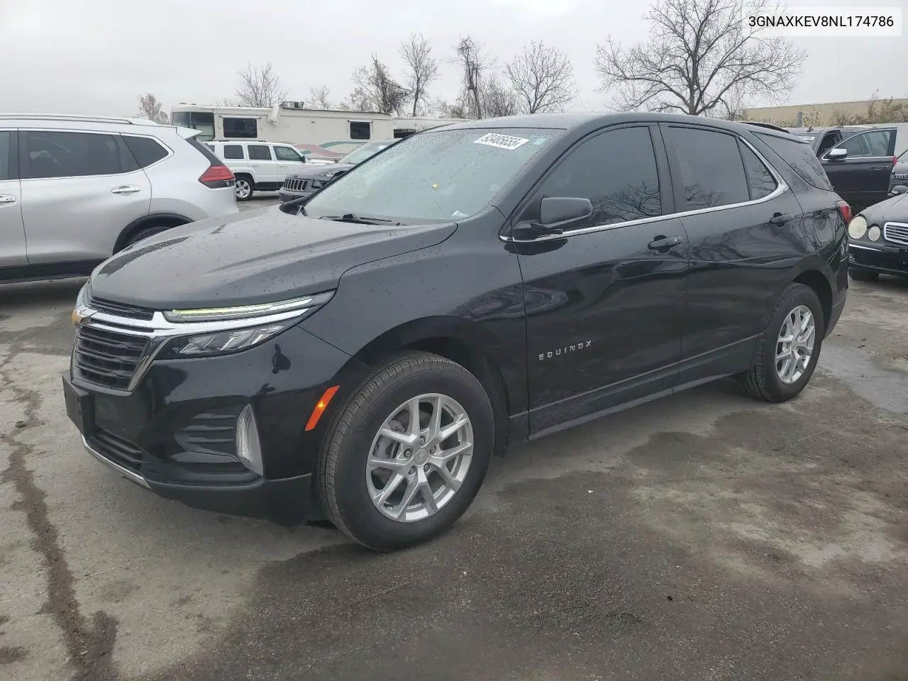 3GNAXKEV8NL174786 2022 Chevrolet Equinox Lt