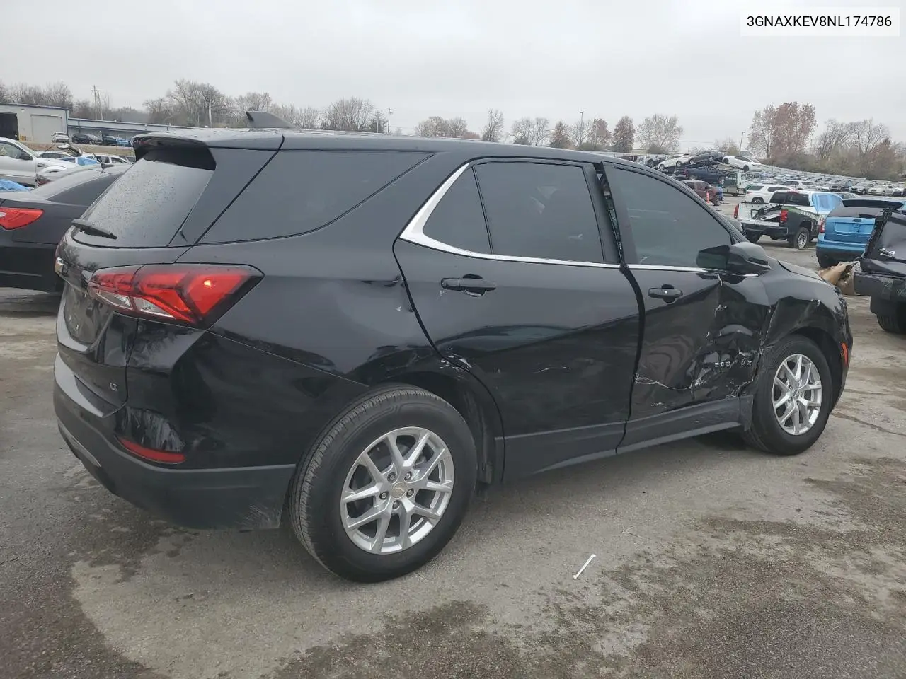 3GNAXKEV8NL174786 2022 Chevrolet Equinox Lt