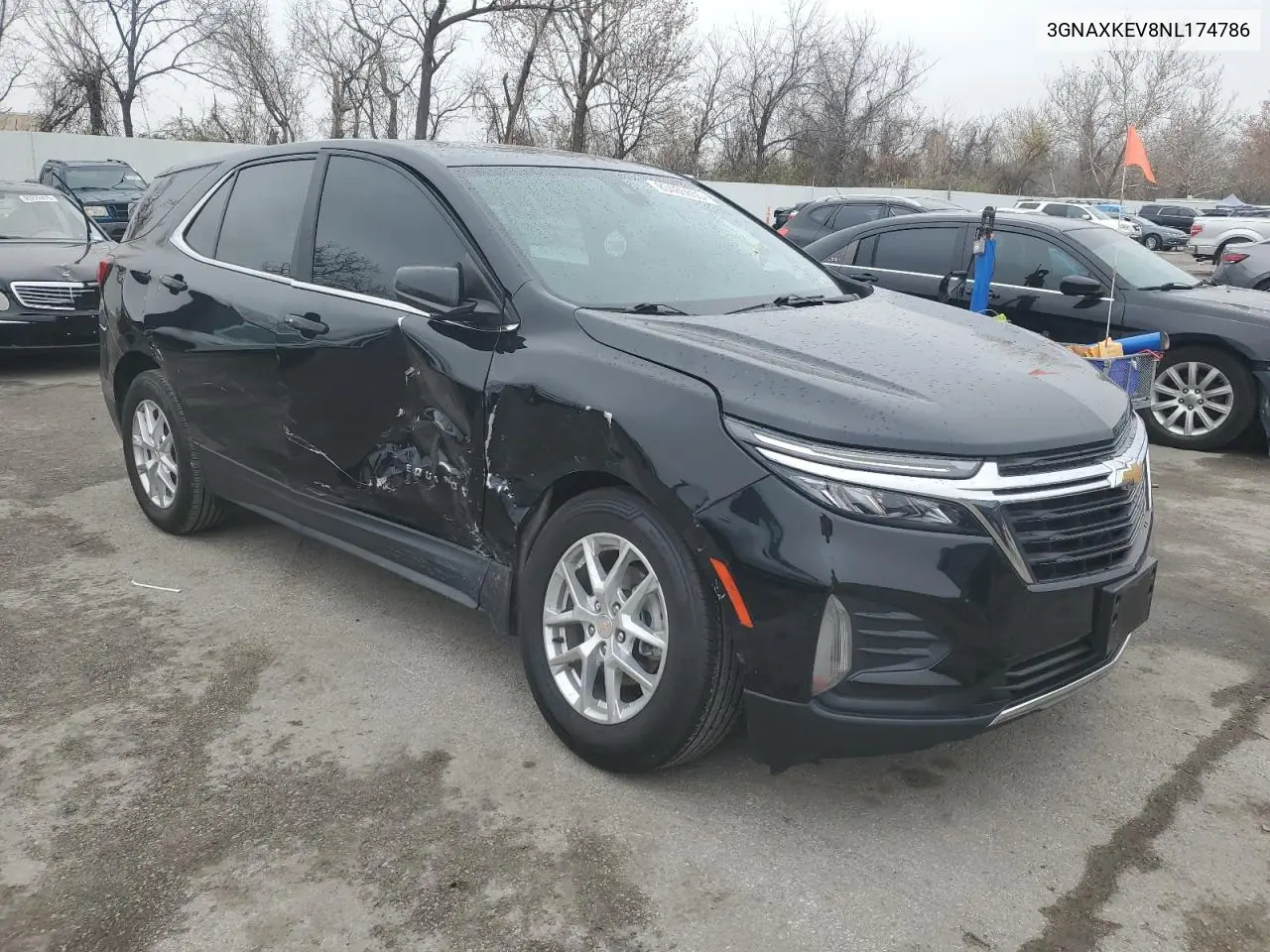 3GNAXKEV8NL174786 2022 Chevrolet Equinox Lt