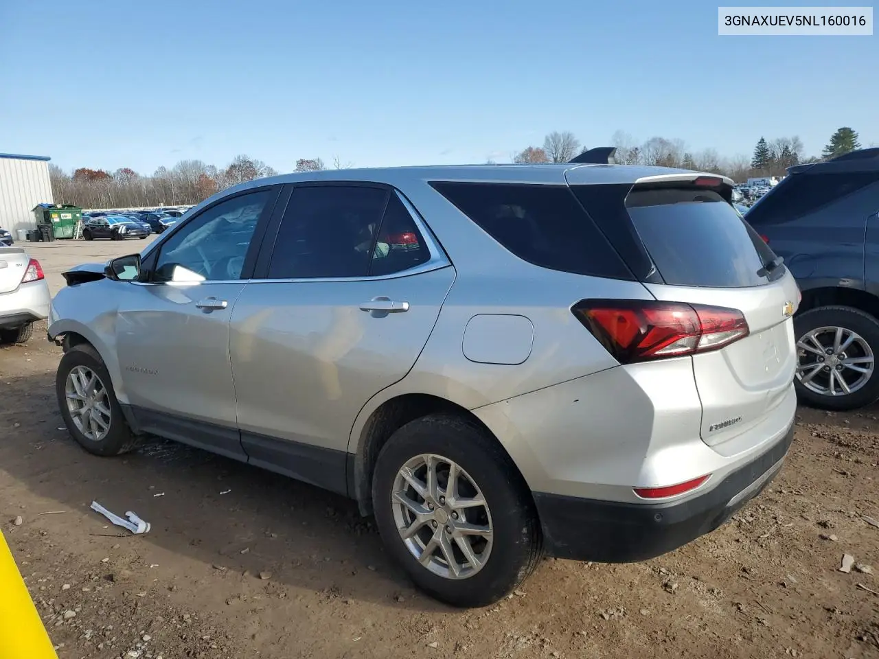 3GNAXUEV5NL160016 2022 Chevrolet Equinox Lt
