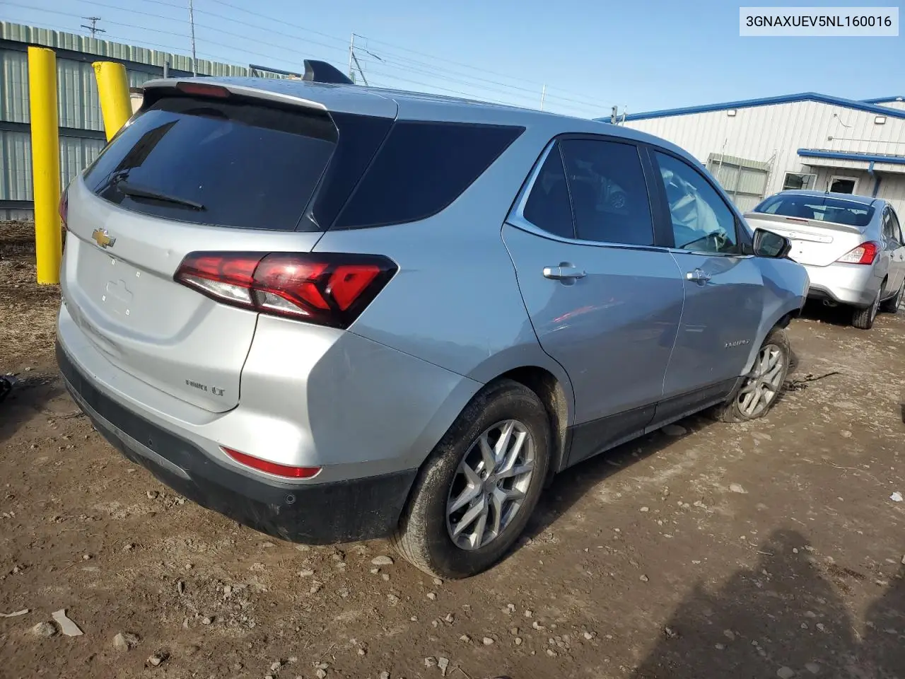 3GNAXUEV5NL160016 2022 Chevrolet Equinox Lt