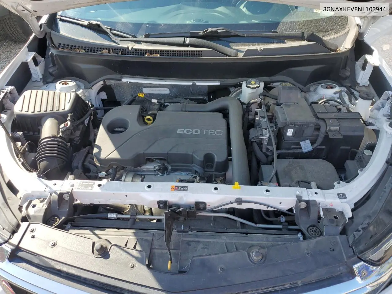 3GNAXKEV8NL103944 2022 Chevrolet Equinox Lt