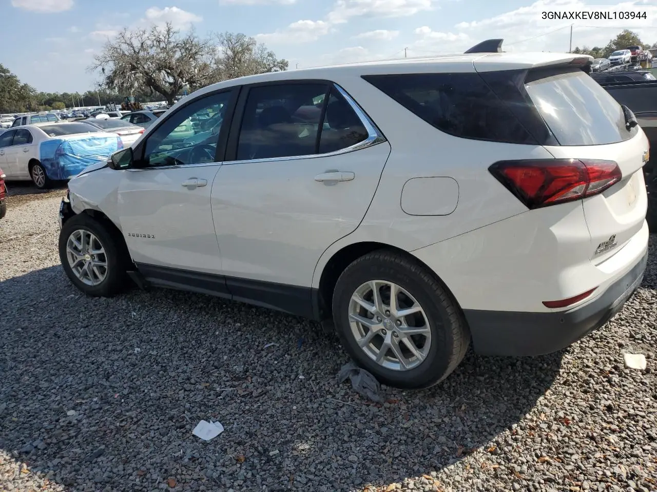 3GNAXKEV8NL103944 2022 Chevrolet Equinox Lt
