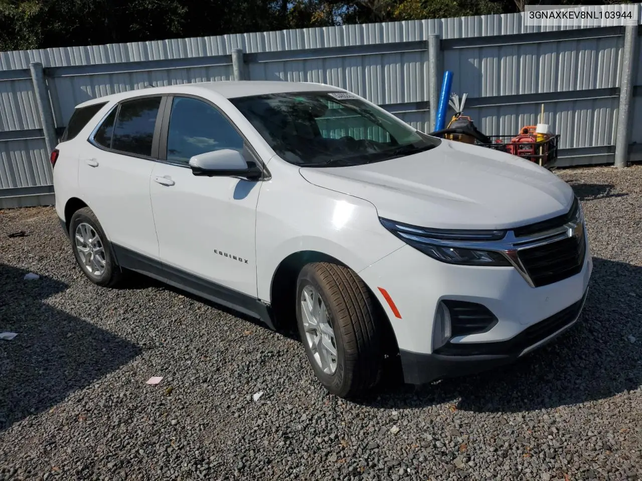 3GNAXKEV8NL103944 2022 Chevrolet Equinox Lt