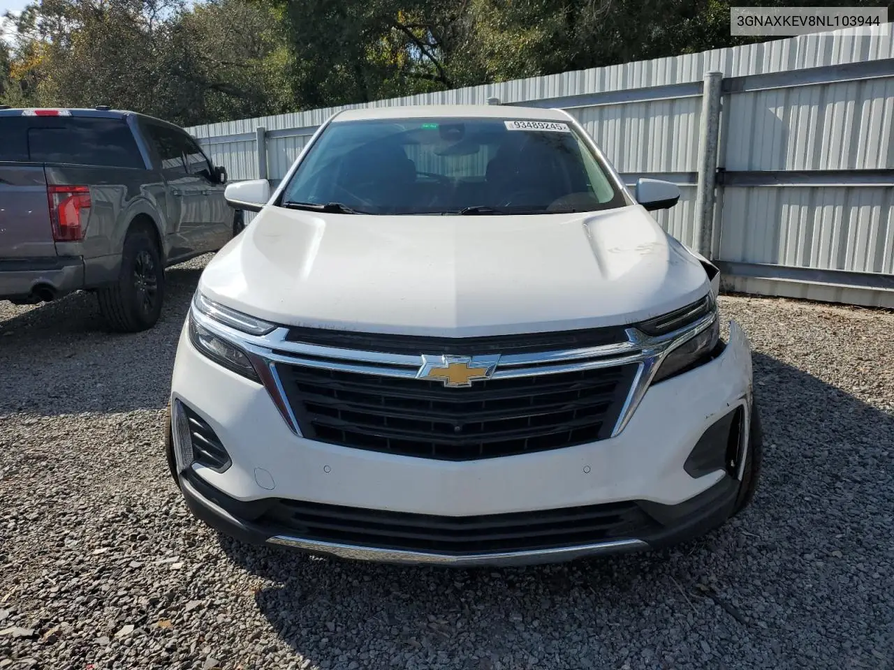 3GNAXKEV8NL103944 2022 Chevrolet Equinox Lt