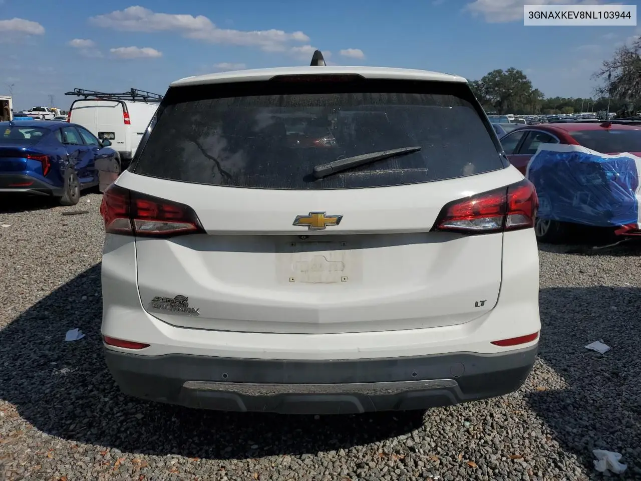 3GNAXKEV8NL103944 2022 Chevrolet Equinox Lt