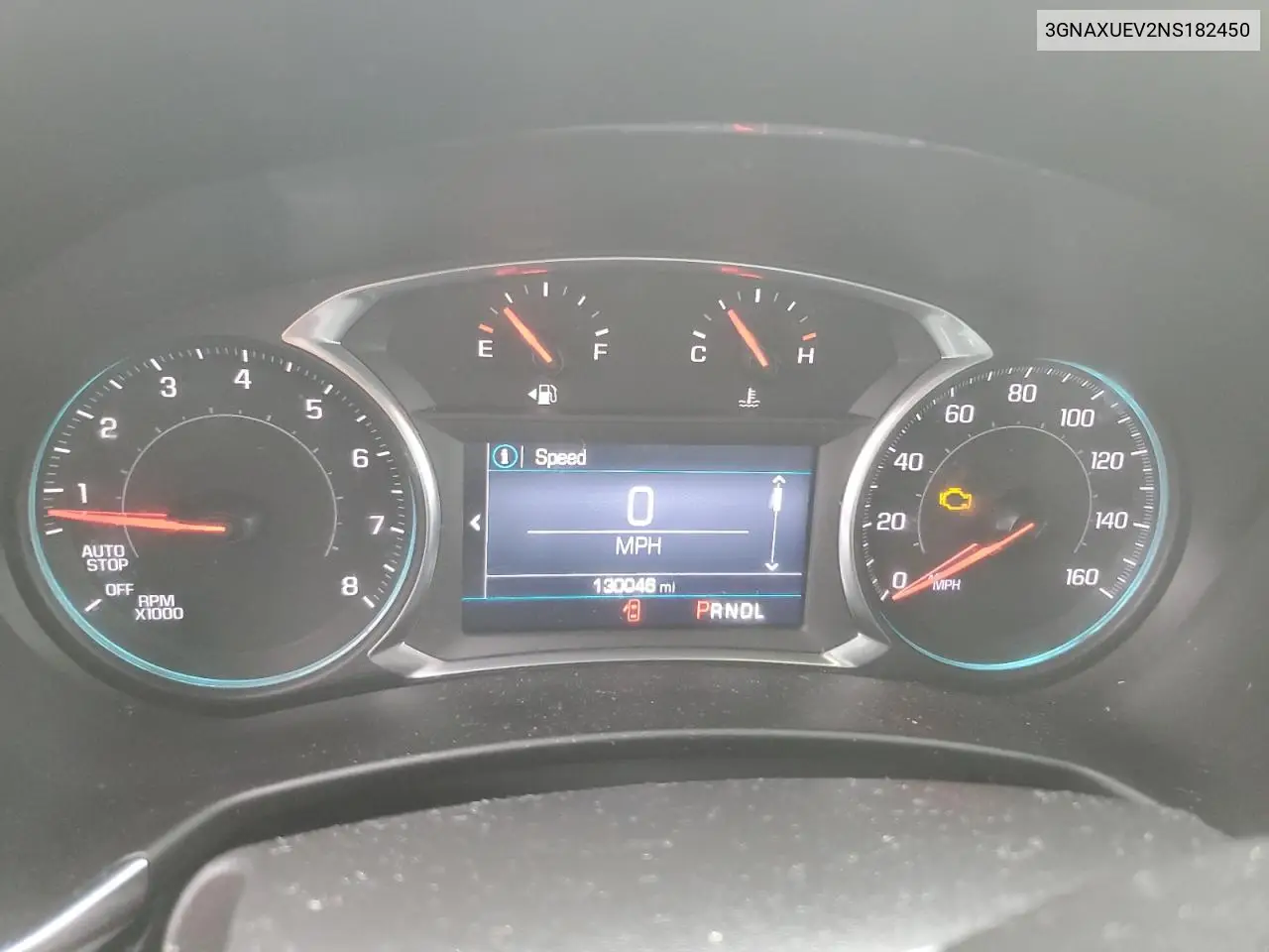 3GNAXUEV2NS182450 2022 Chevrolet Equinox Lt