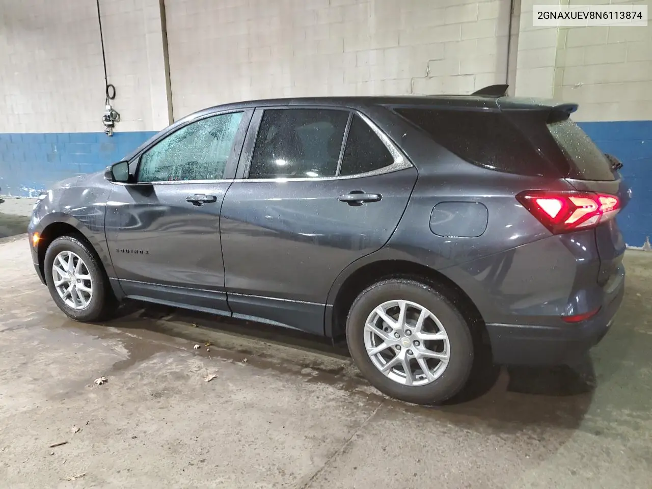 2GNAXUEV8N6113874 2022 Chevrolet Equinox Lt