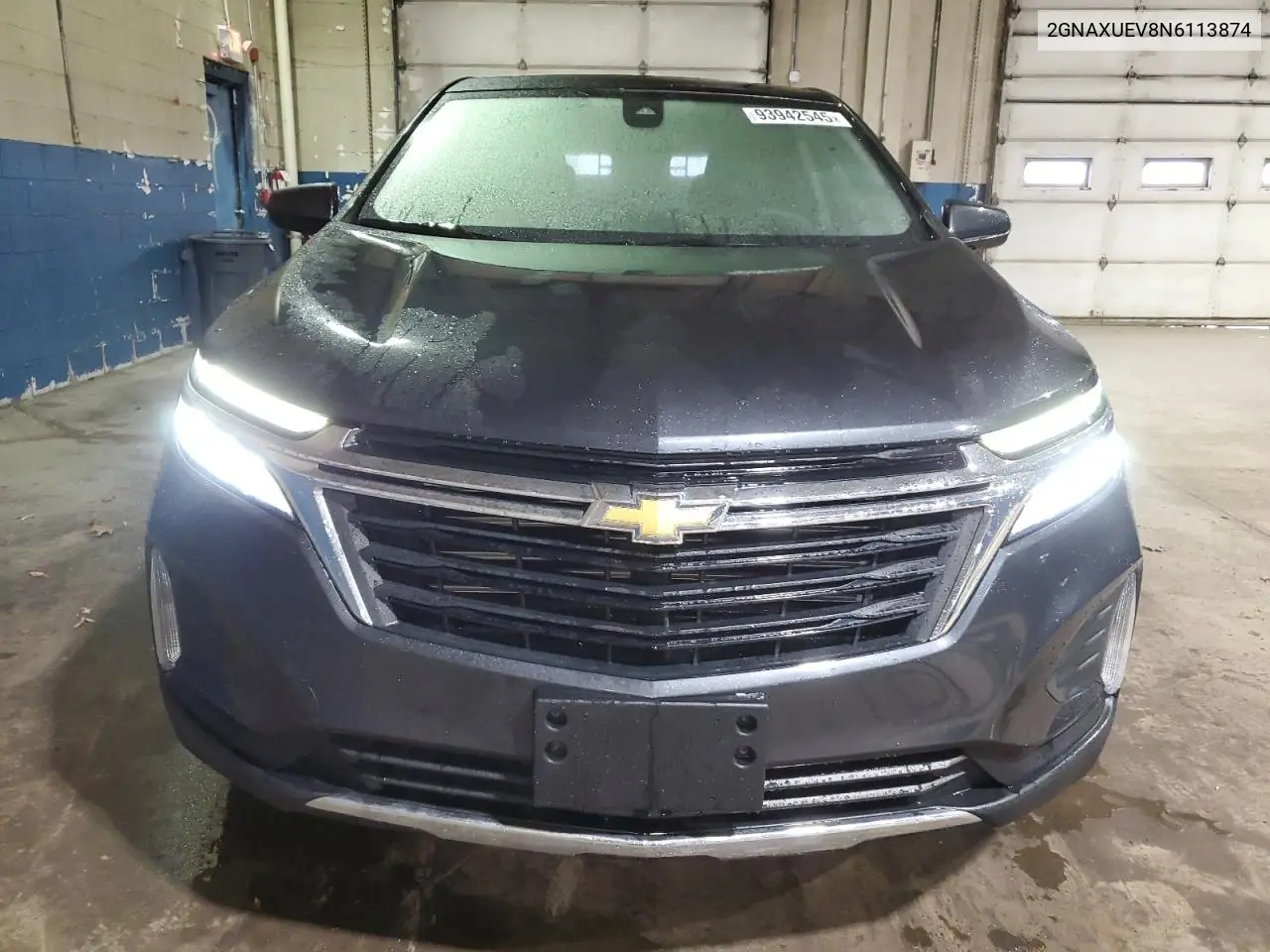 2GNAXUEV8N6113874 2022 Chevrolet Equinox Lt