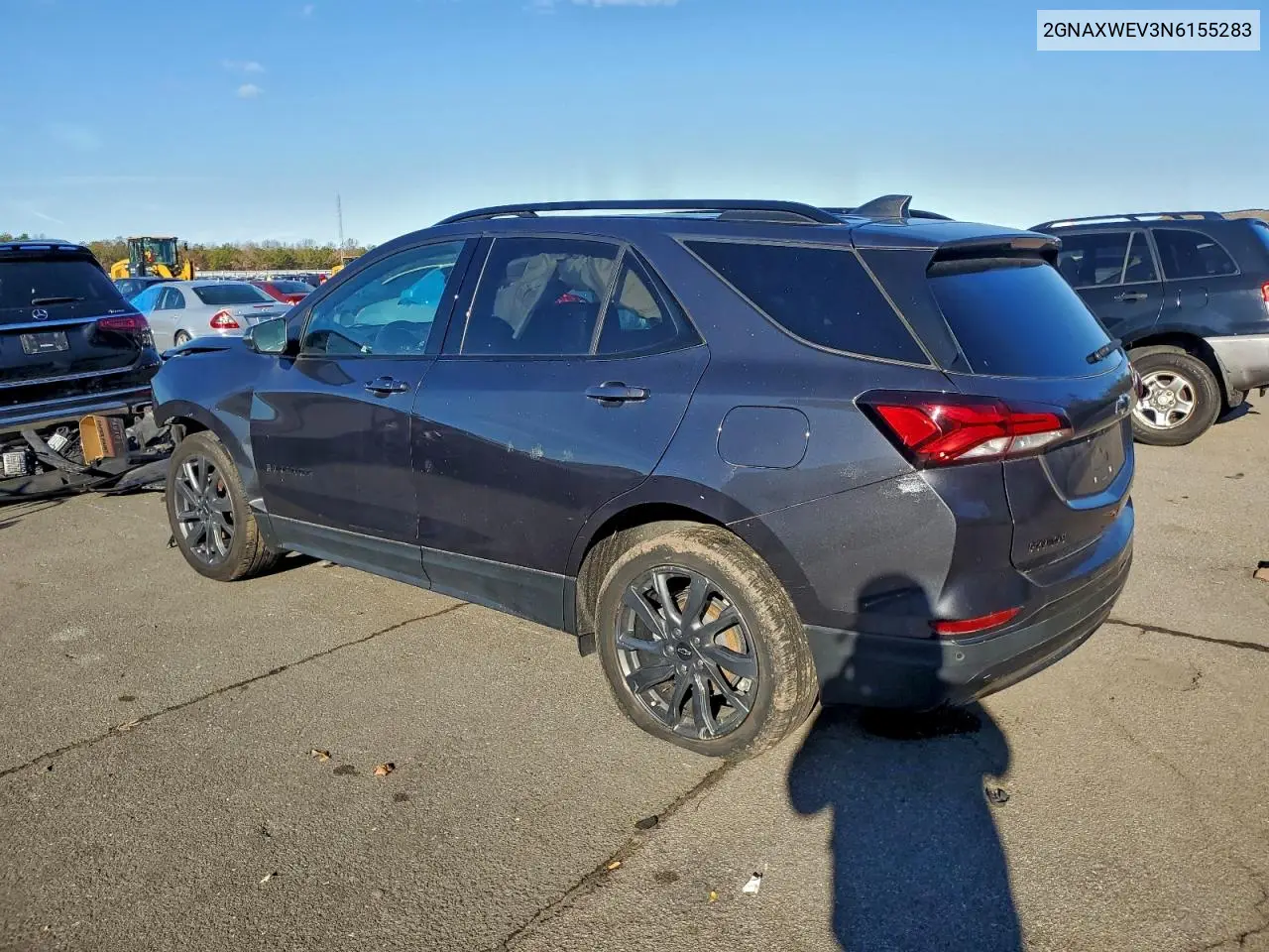 2GNAXWEV3N6155283 2022 Chevrolet Equinox Rs