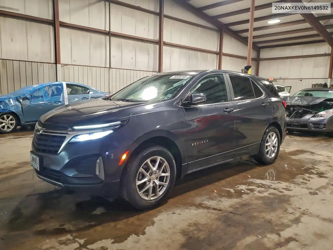 2GNAXKEV0N6149532 2022 Chevrolet Equinox Lt