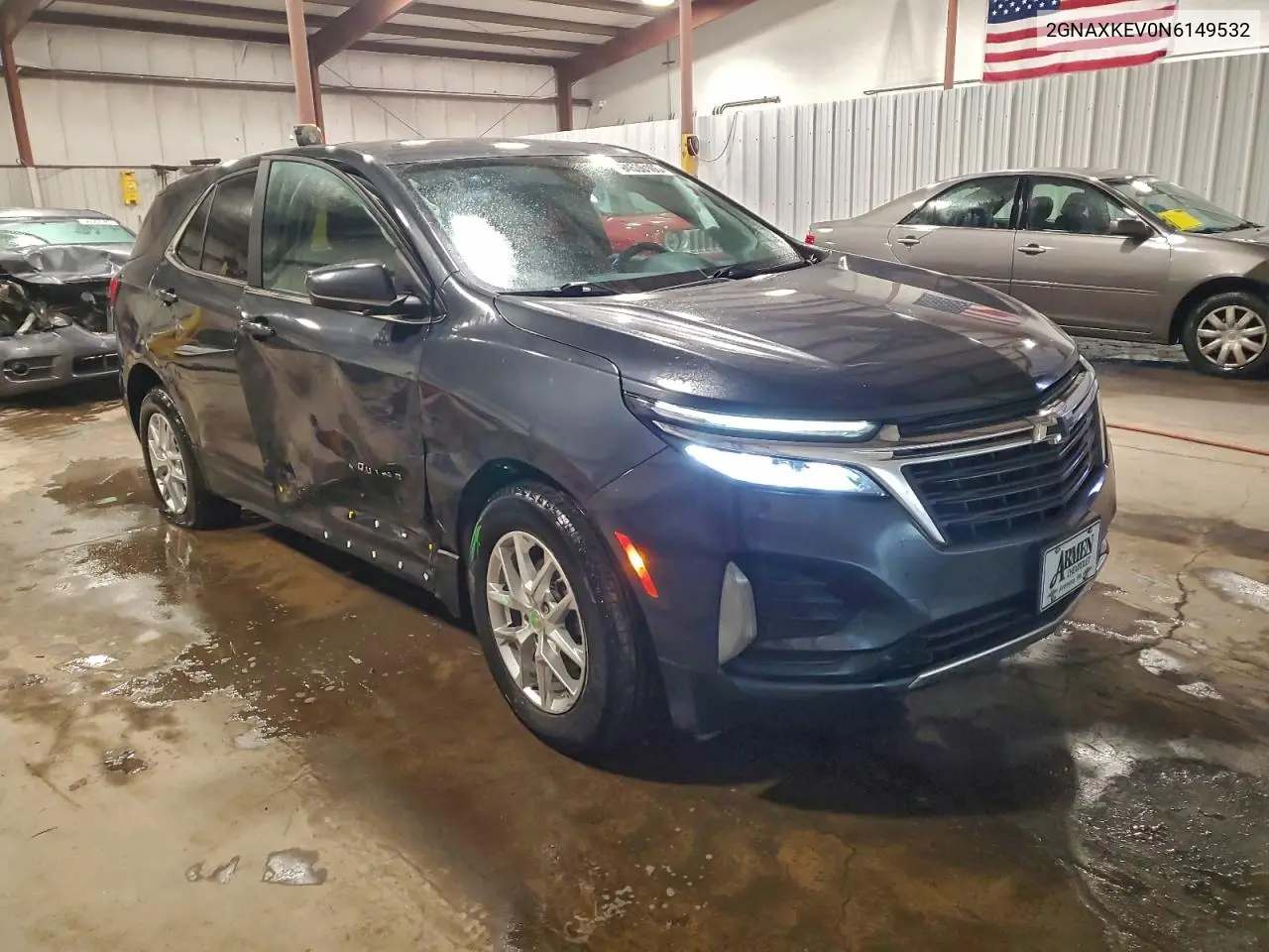 2GNAXKEV0N6149532 2022 Chevrolet Equinox Lt