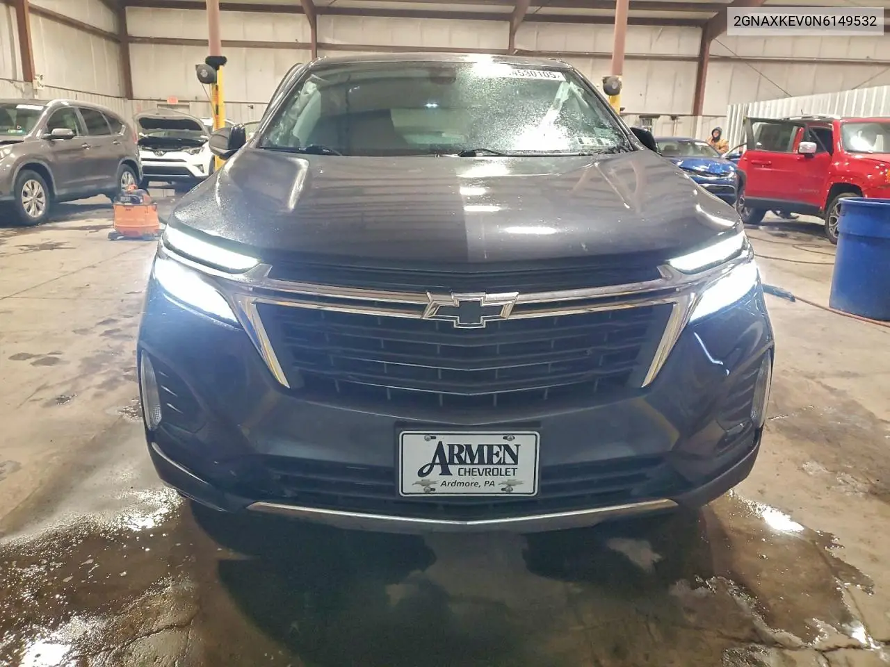 2GNAXKEV0N6149532 2022 Chevrolet Equinox Lt