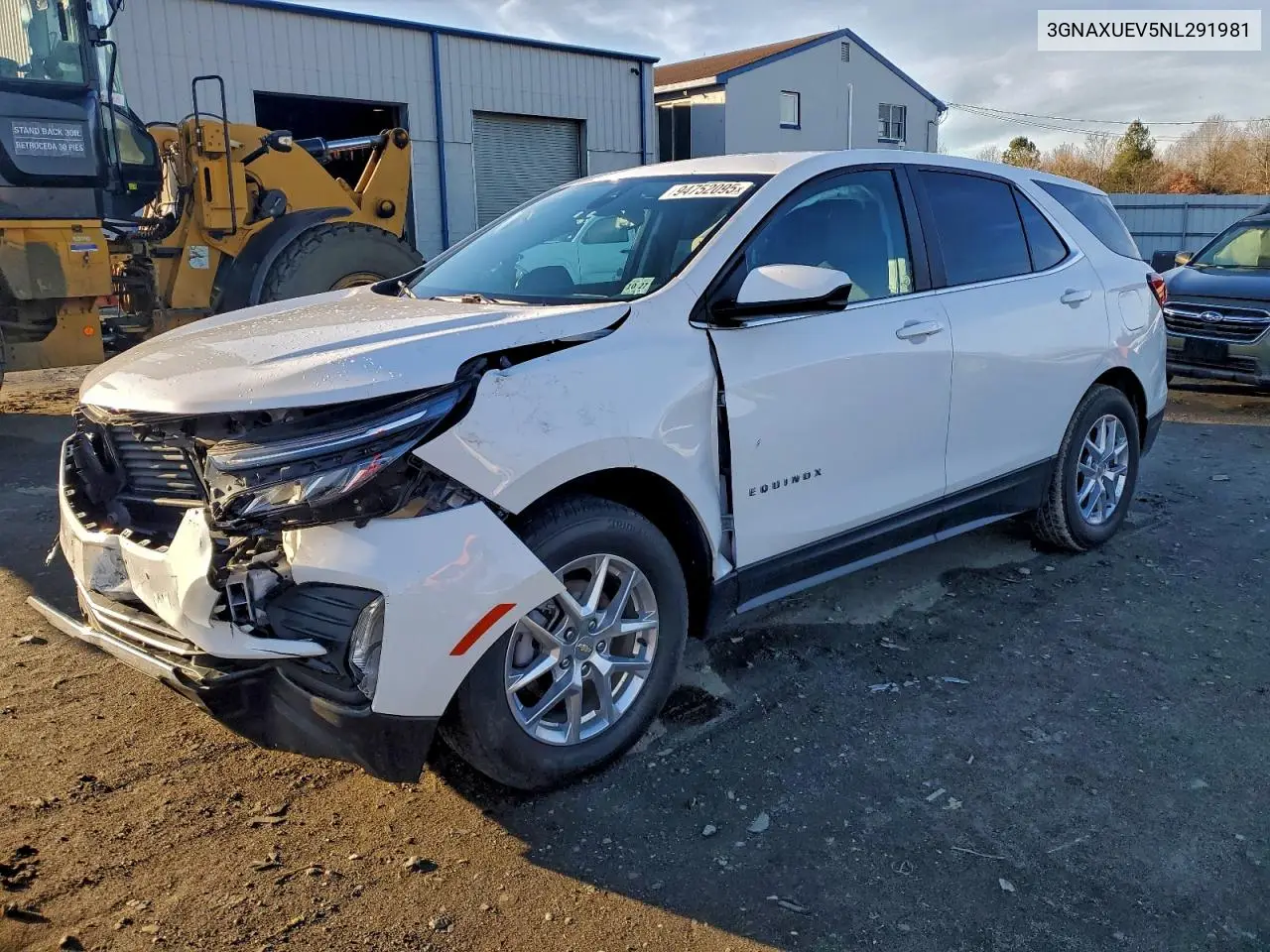 3GNAXUEV5NL291981 2022 Chevrolet Equinox Lt