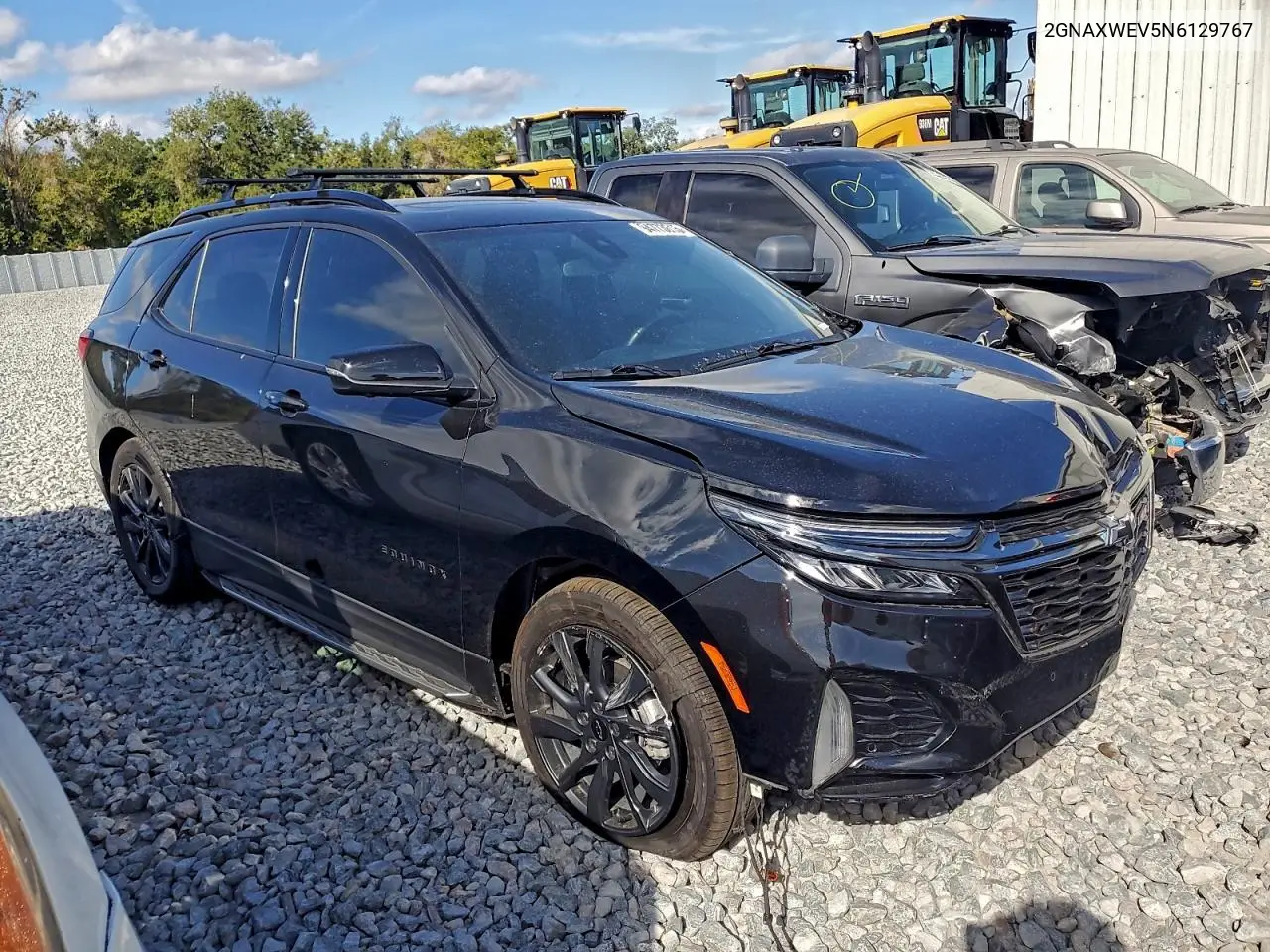 2GNAXWEV5N6129767 2022 Chevrolet Equinox Rs
