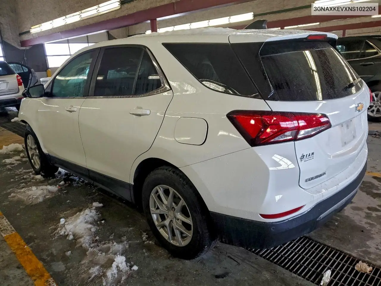 3GNAXKEVXNS102204 2022 Chevrolet Equinox Lt