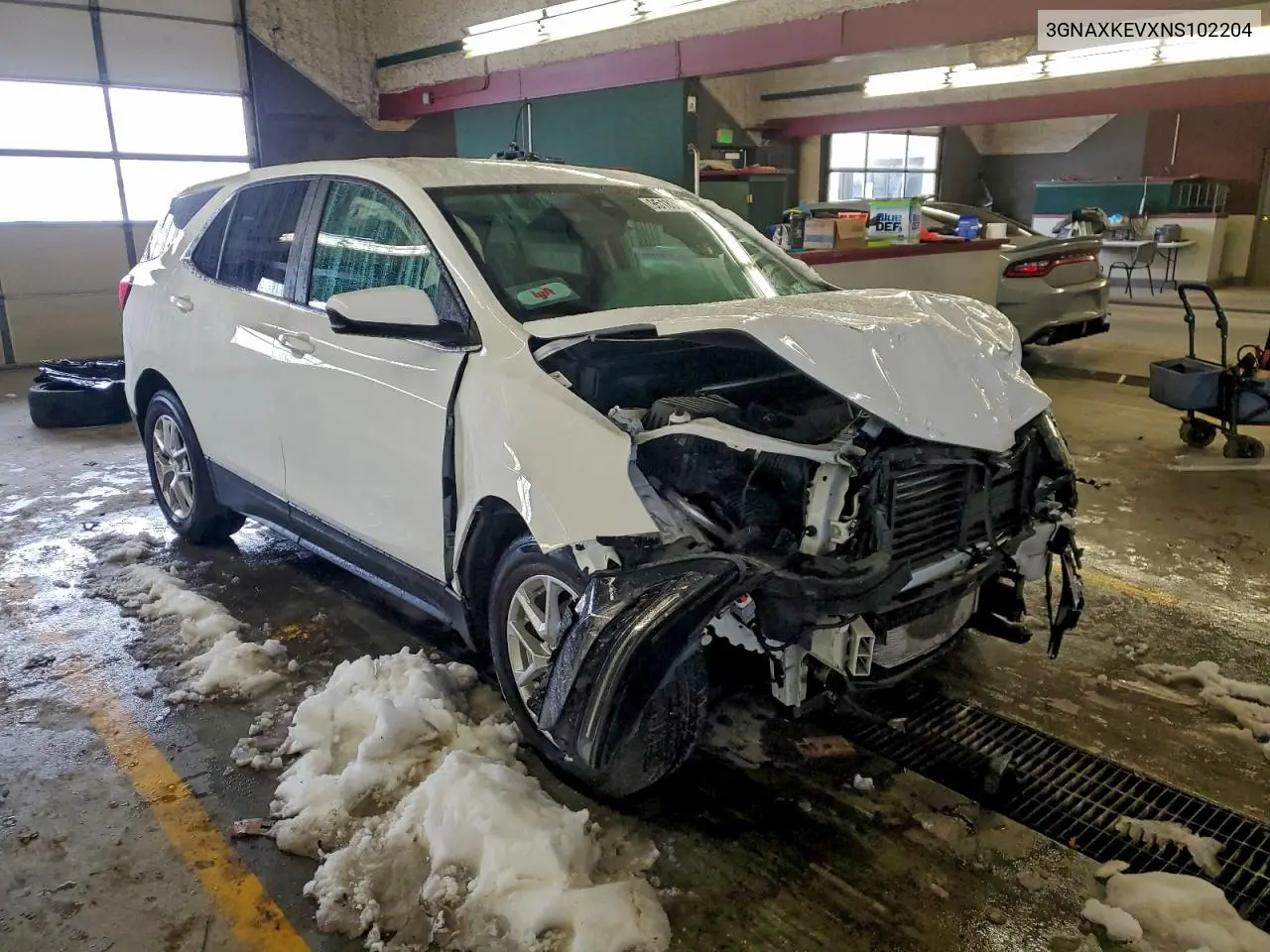 3GNAXKEVXNS102204 2022 Chevrolet Equinox Lt