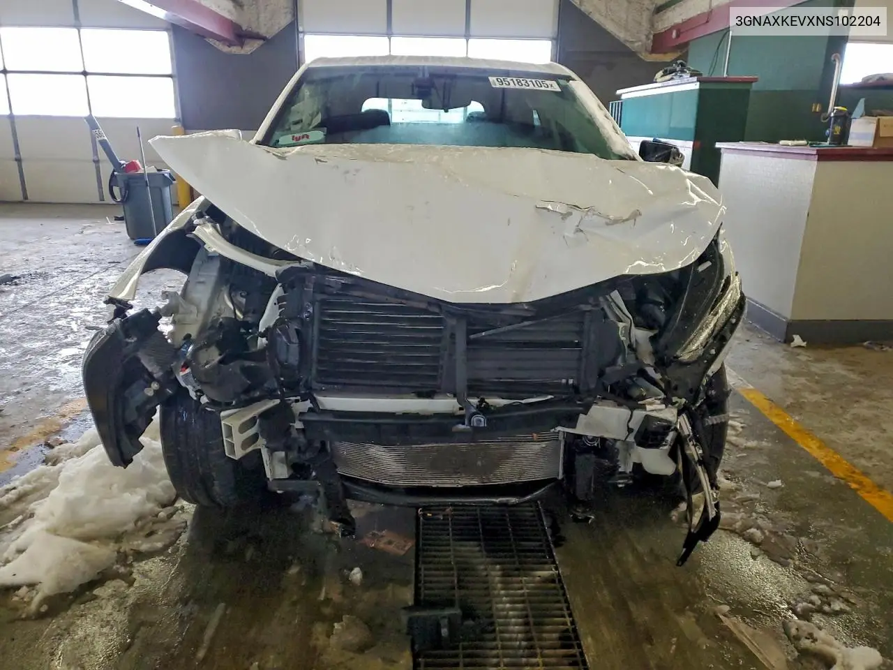 3GNAXKEVXNS102204 2022 Chevrolet Equinox Lt