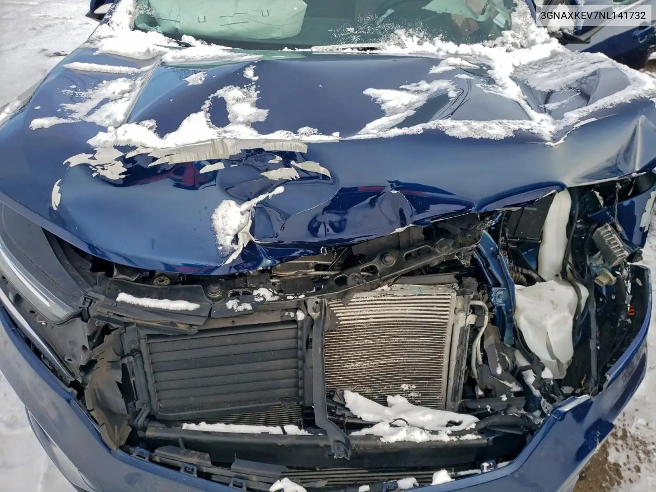3GNAXKEV7NL141732 2022 Chevrolet Equinox Lt