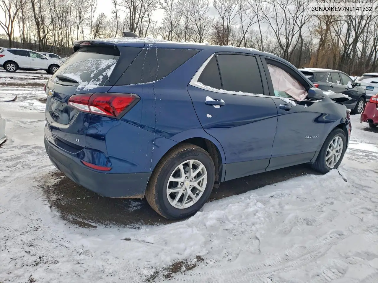 3GNAXKEV7NL141732 2022 Chevrolet Equinox Lt