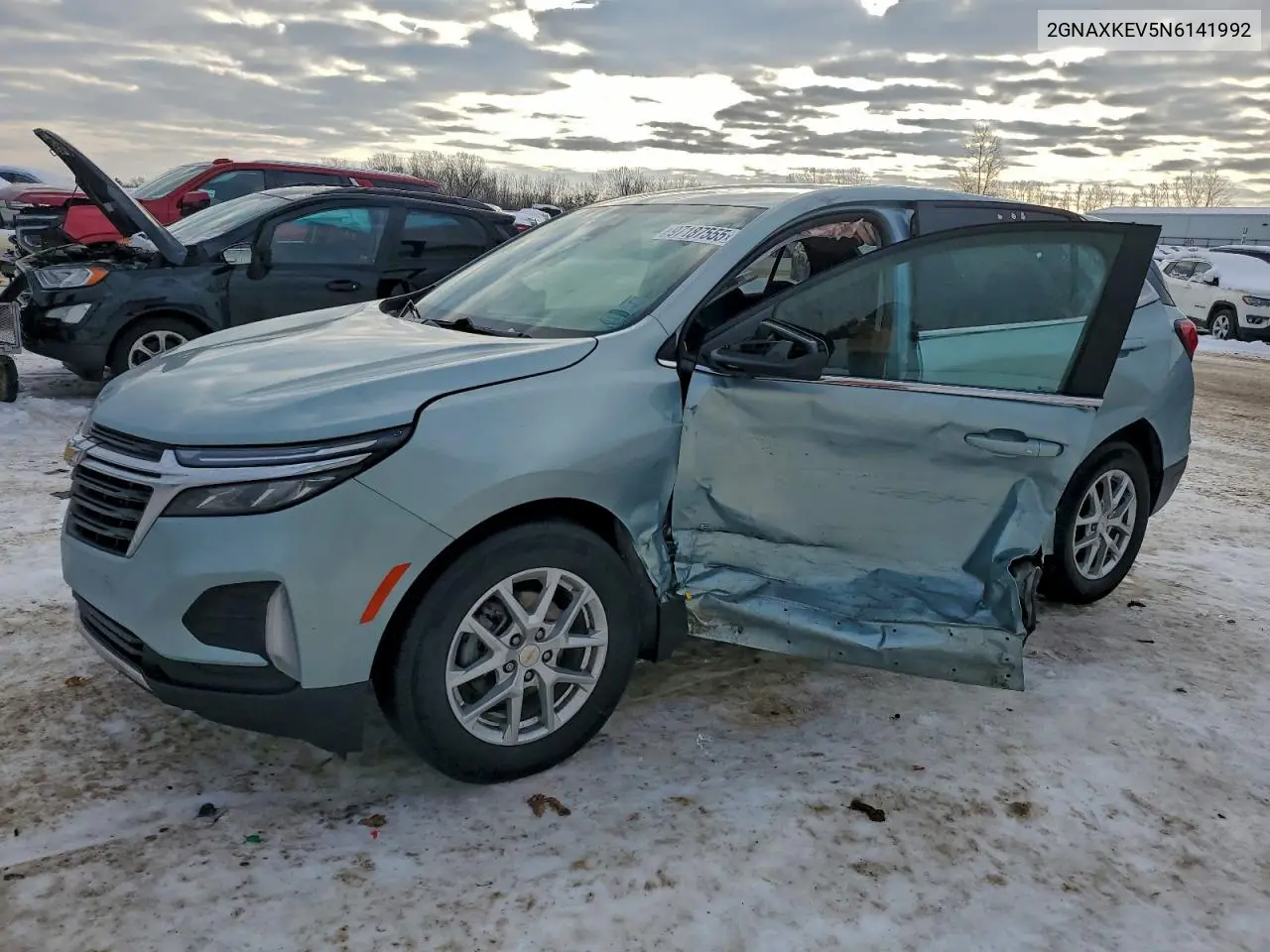 2GNAXKEV5N6141992 2022 Chevrolet Equinox Lt