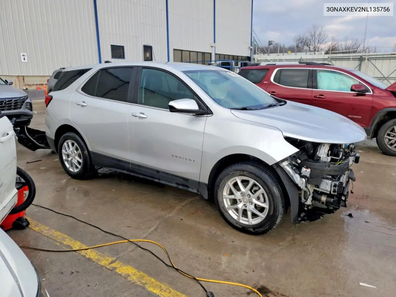 3GNAXKEV2NL135756 2022 Chevrolet Equinox Lt