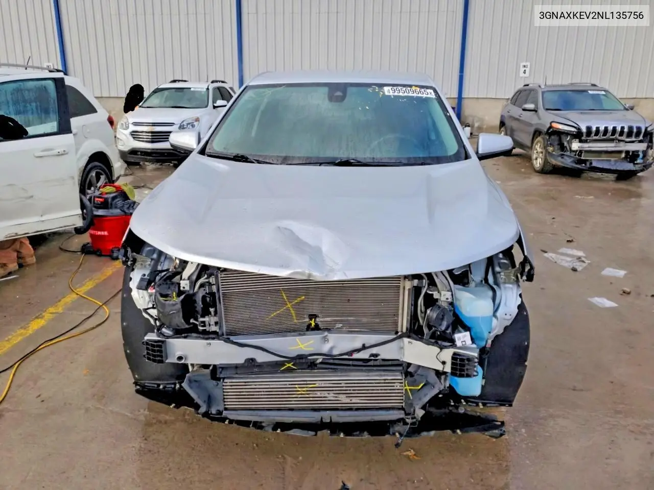 3GNAXKEV2NL135756 2022 Chevrolet Equinox Lt