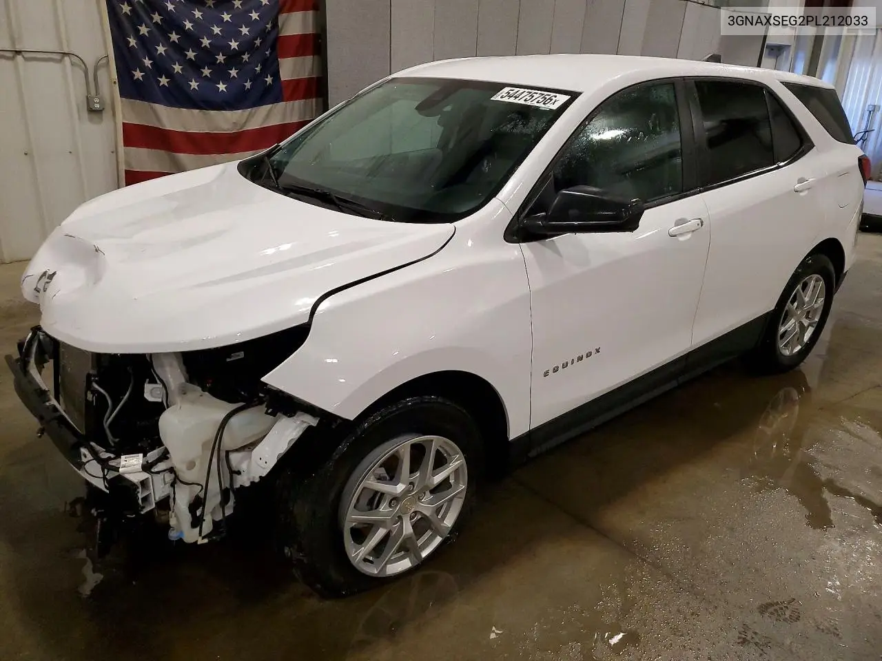 3GNAXSEG2PL212033 2023 Chevrolet Equinox Ls
