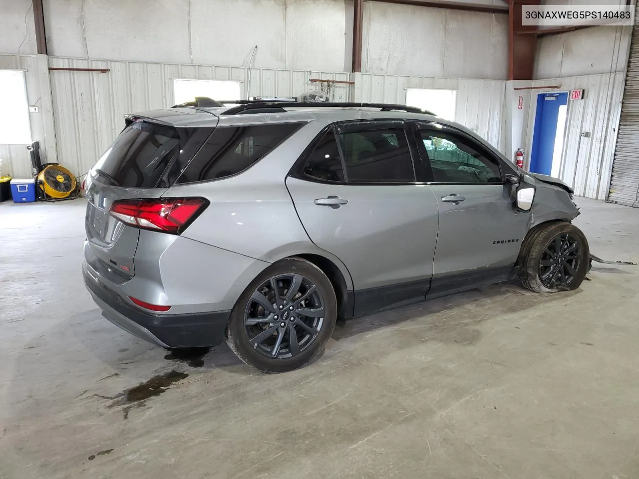 2023 Chevrolet Equinox Rs VIN: 3GNAXWEG5PS140483 Lot: 72364884