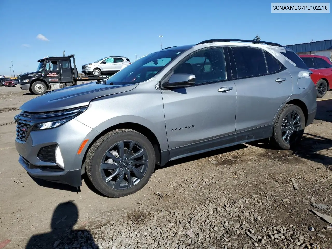 3GNAXMEG7PL102218 2023 Chevrolet Equinox Rs