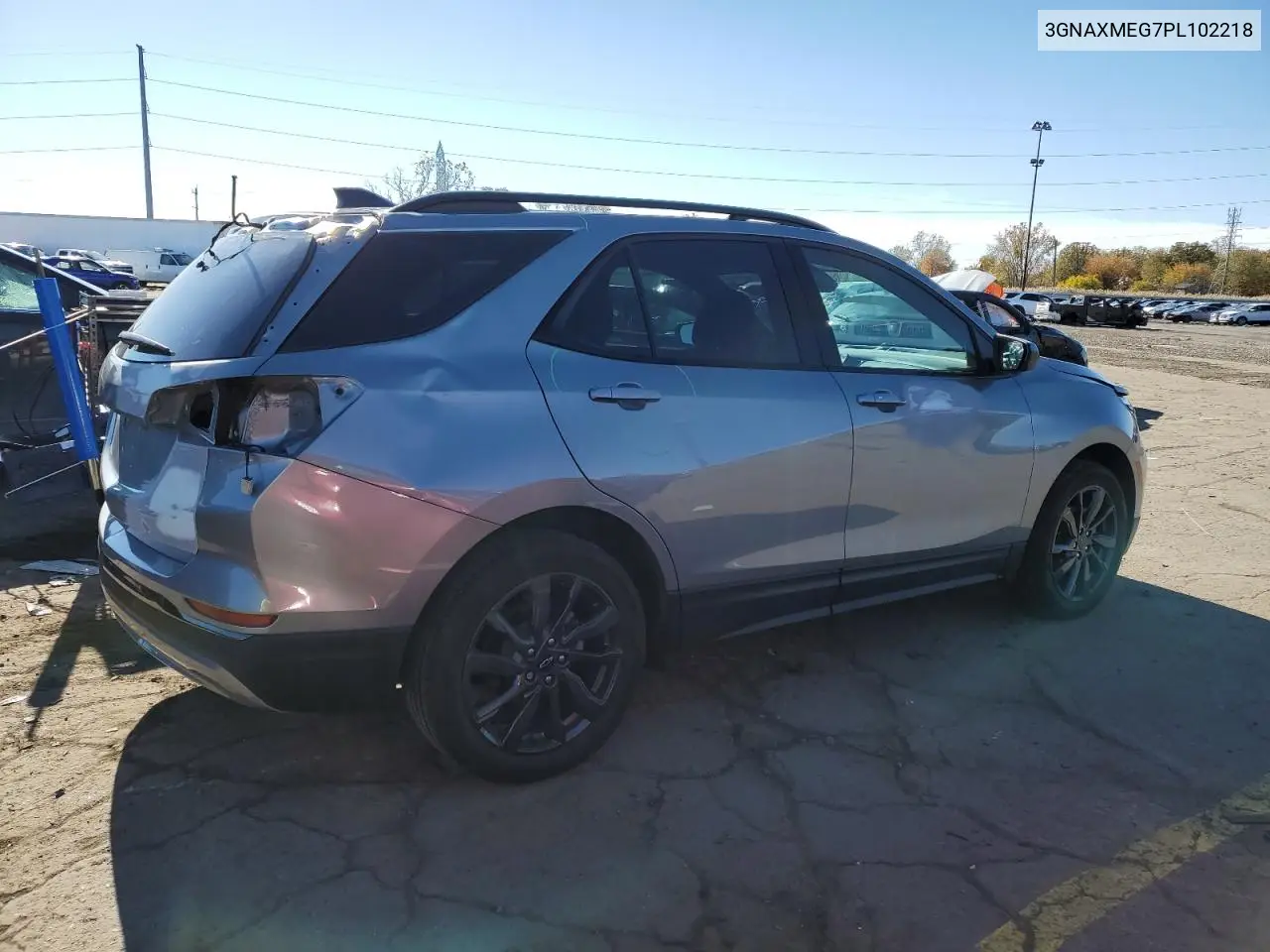 3GNAXMEG7PL102218 2023 Chevrolet Equinox Rs