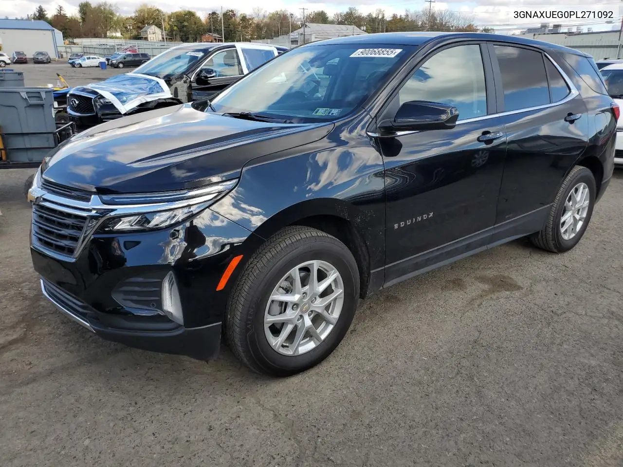 3GNAXUEG0PL271092 2023 Chevrolet Equinox Lt