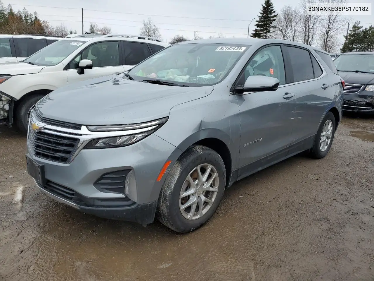 3GNAXKEG8PS170182 2023 Chevrolet Equinox Lt