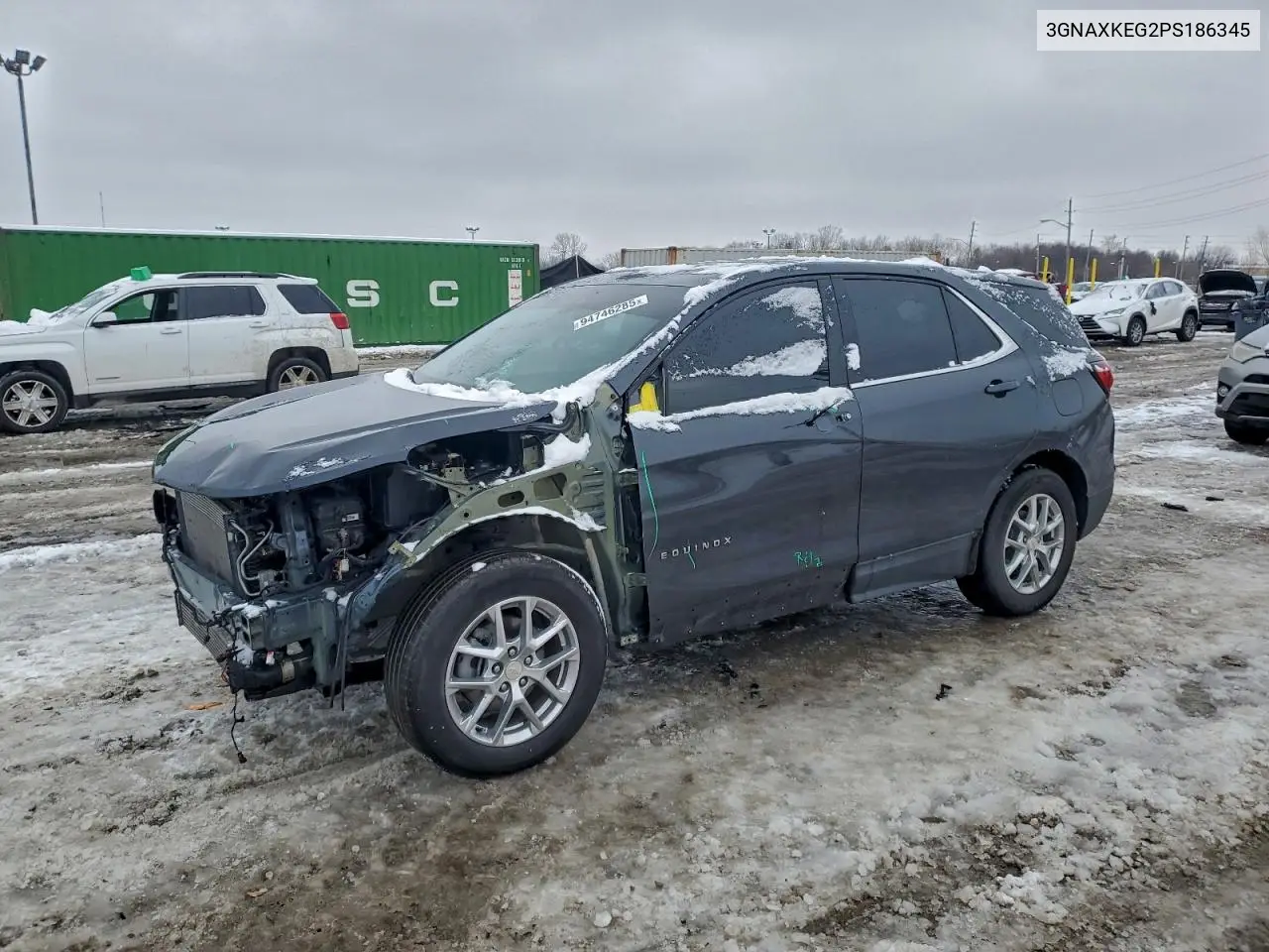 3GNAXKEG2PS186345 2023 Chevrolet Equinox Lt