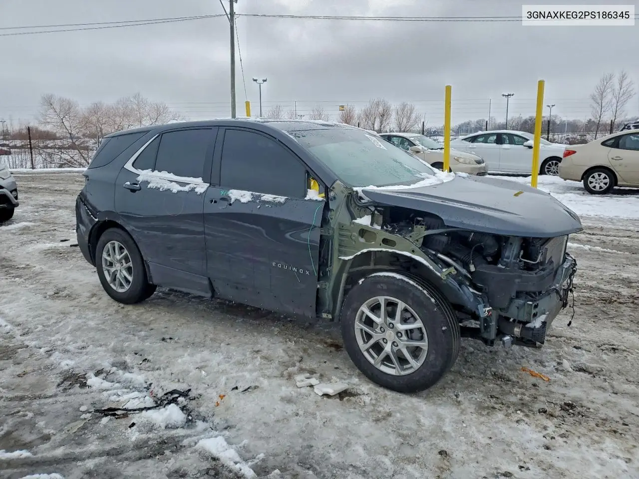 3GNAXKEG2PS186345 2023 Chevrolet Equinox Lt