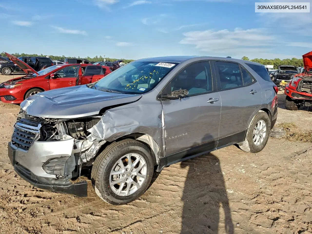 3GNAXSEG6PL264541 2023 Chevrolet Equinox Ls
