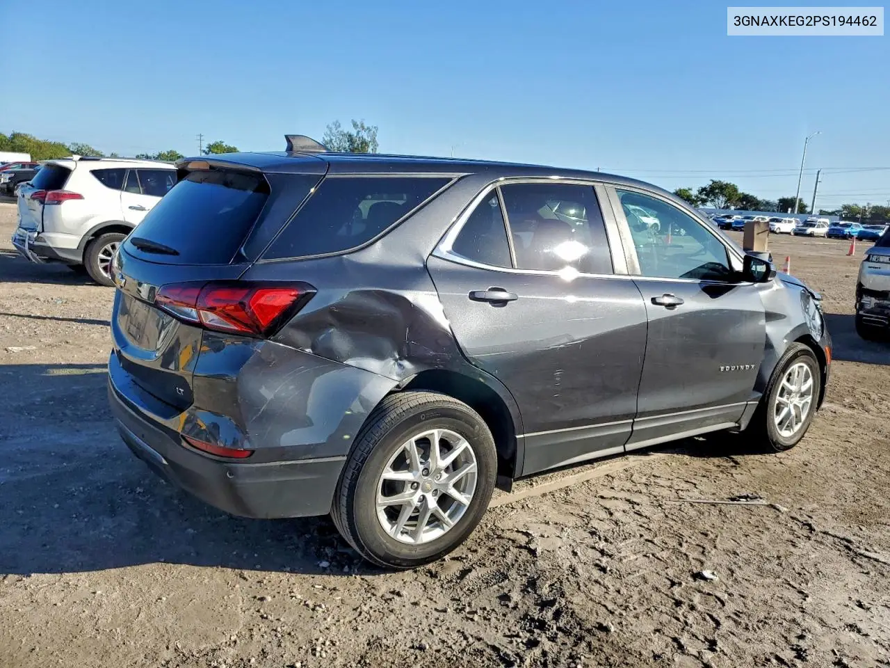 3GNAXKEG2PS194462 2023 Chevrolet Equinox Lt