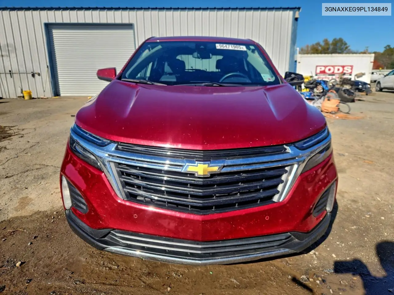 3GNAXKEG9PL134849 2023 Chevrolet Equinox Lt