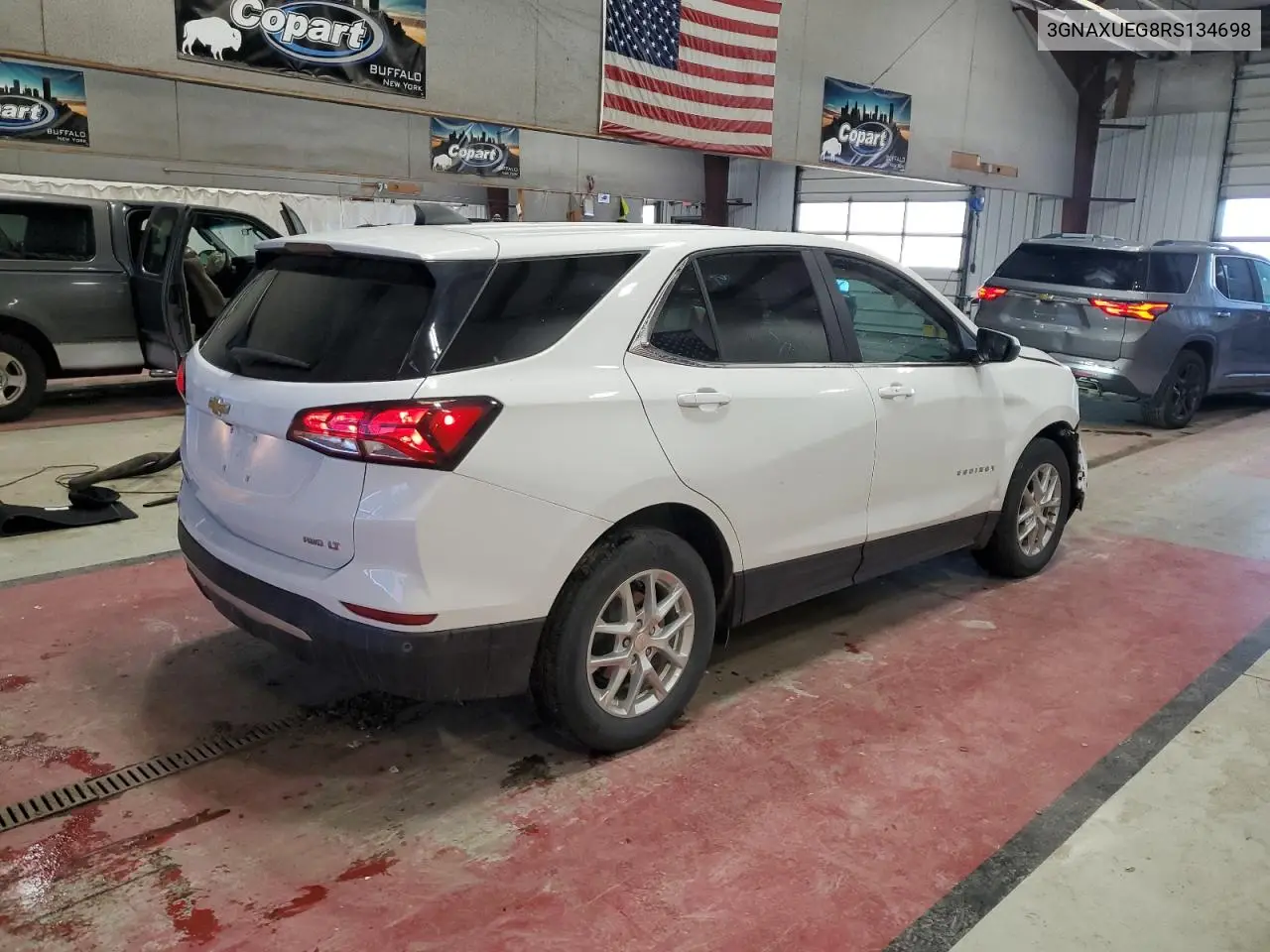 3GNAXUEG8RS134698 2024 Chevrolet Equinox Lt