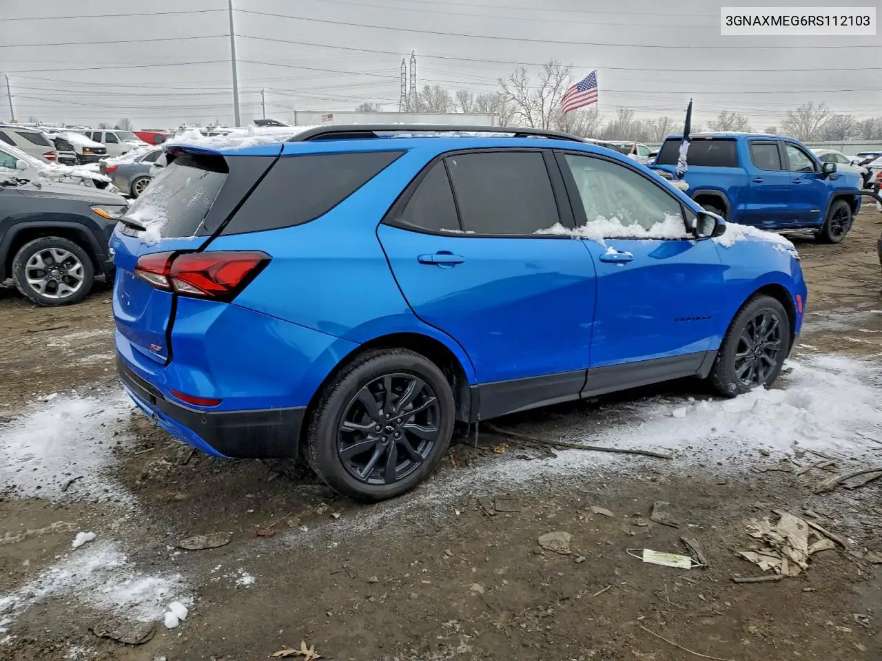 3GNAXMEG6RS112103 2024 Chevrolet Equinox Rs
