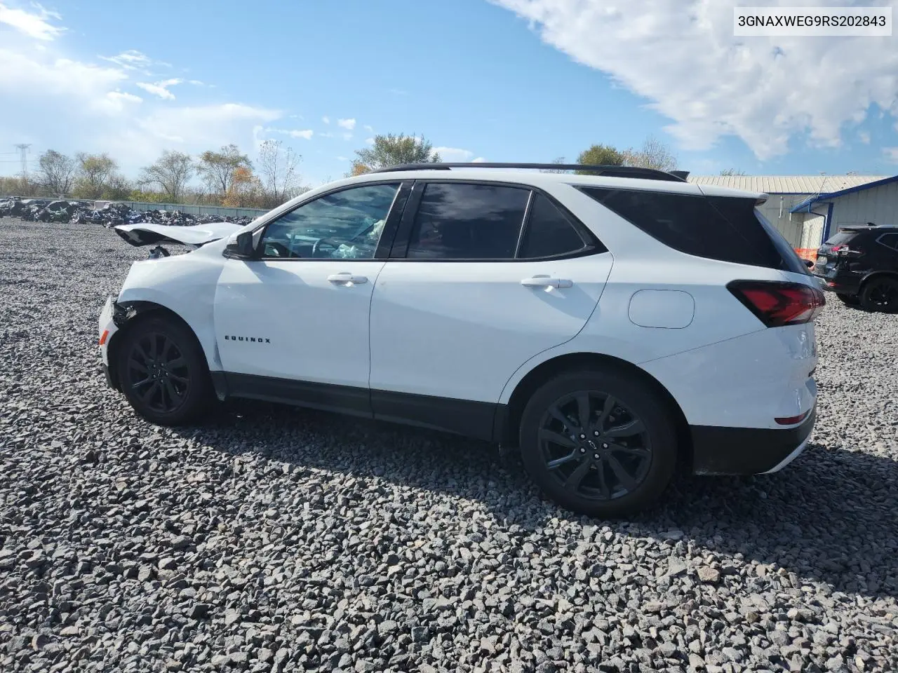 3GNAXWEG9RS202843 2024 Chevrolet Equinox Rs