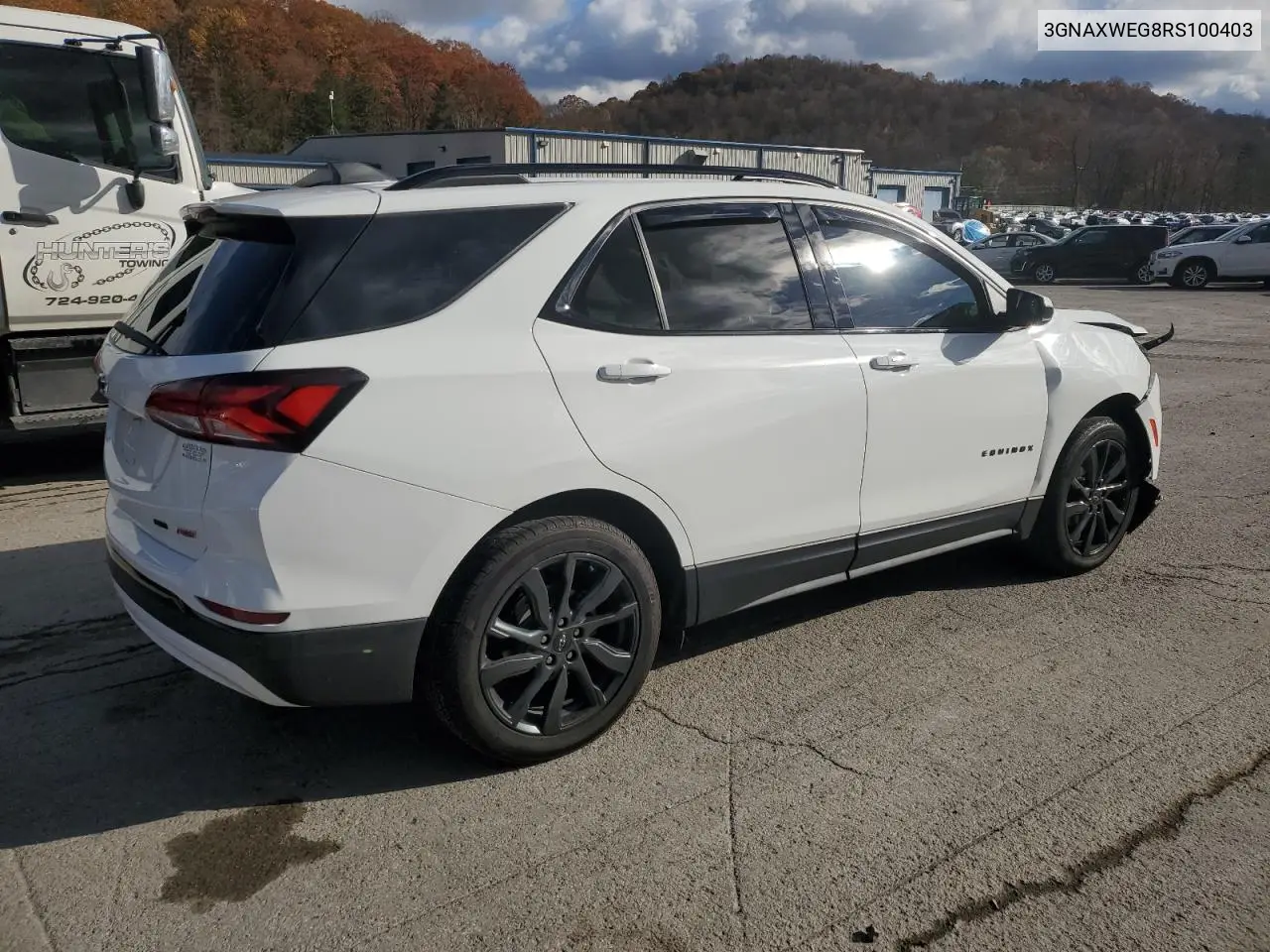 3GNAXWEG8RS100403 2024 Chevrolet Equinox Rs