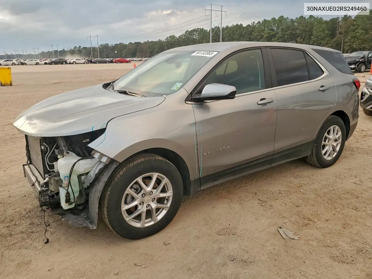 3GNAXUEG2RS249460 2024 Chevrolet Equinox Lt