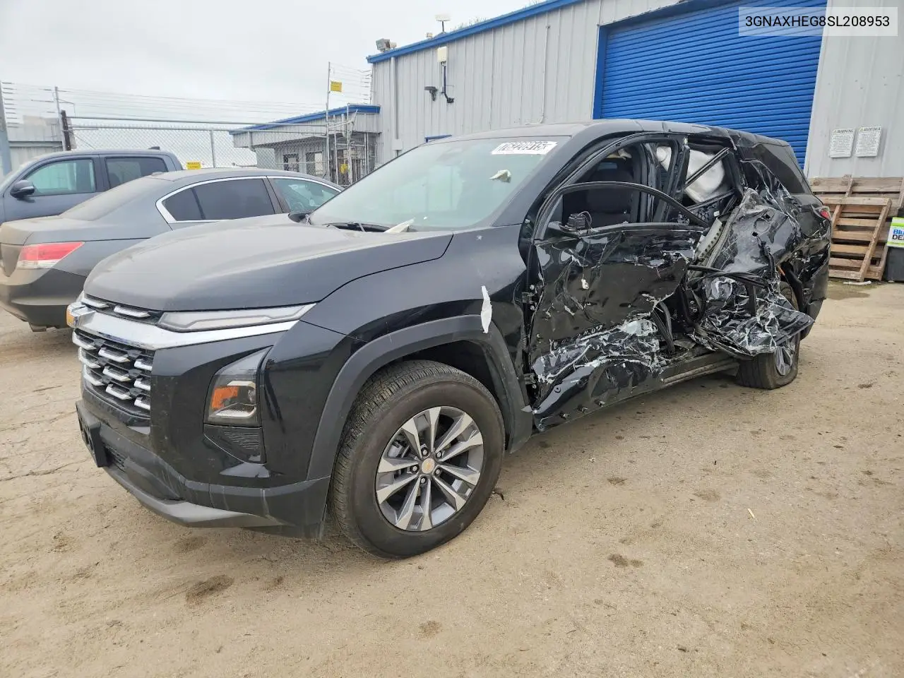 3GNAXHEG8SL208953 2025 Chevrolet Equinox Lt