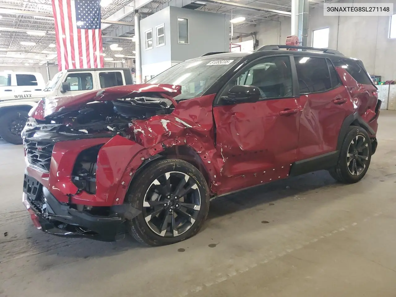 3GNAXTEG8SL271148 2025 Chevrolet Equinox Rs