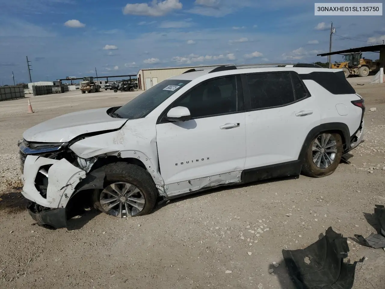 3GNAXHEG1SL135750 2025 Chevrolet Equinox Lt