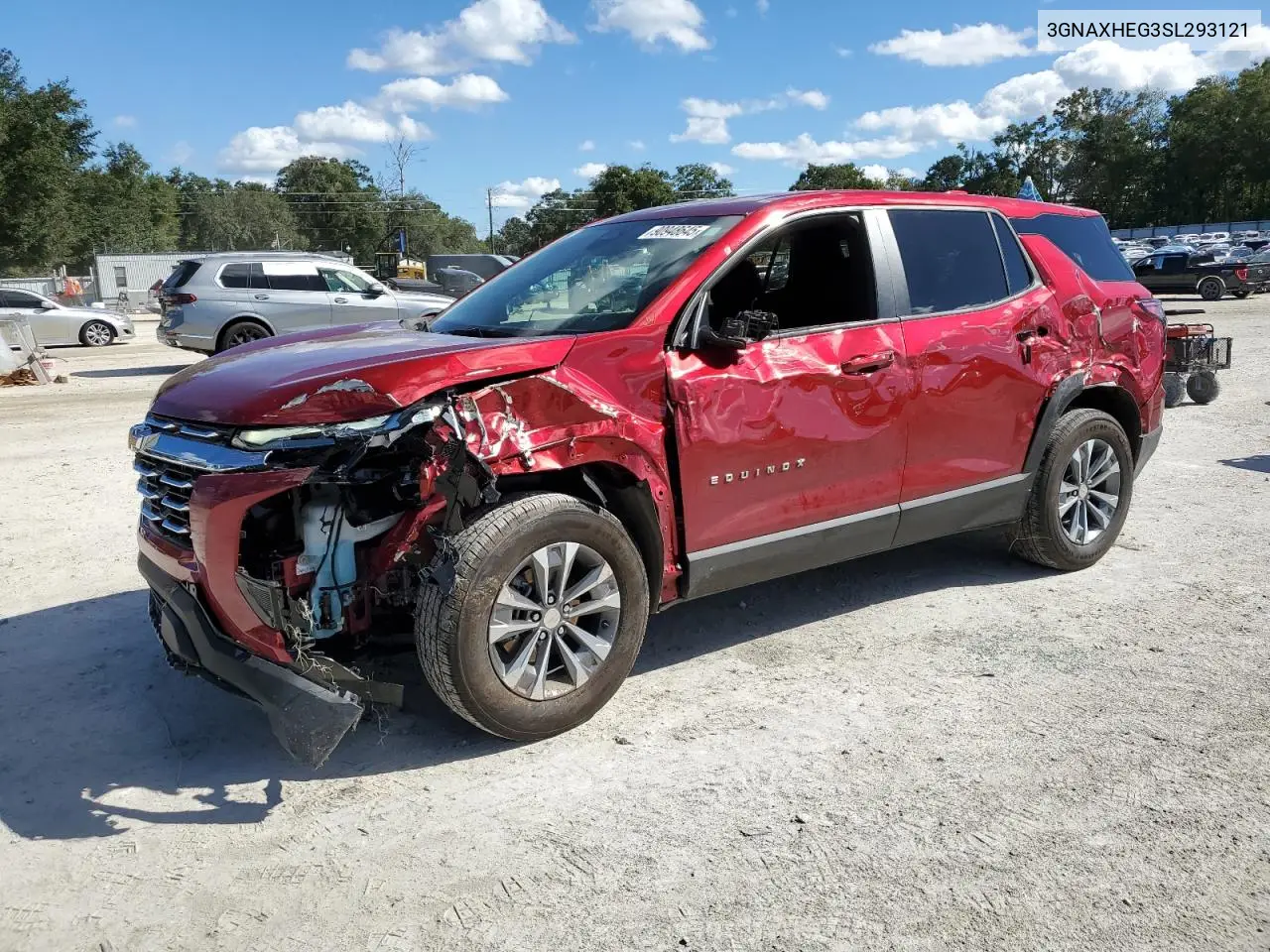 3GNAXHEG3SL293121 2025 Chevrolet Equinox Lt
