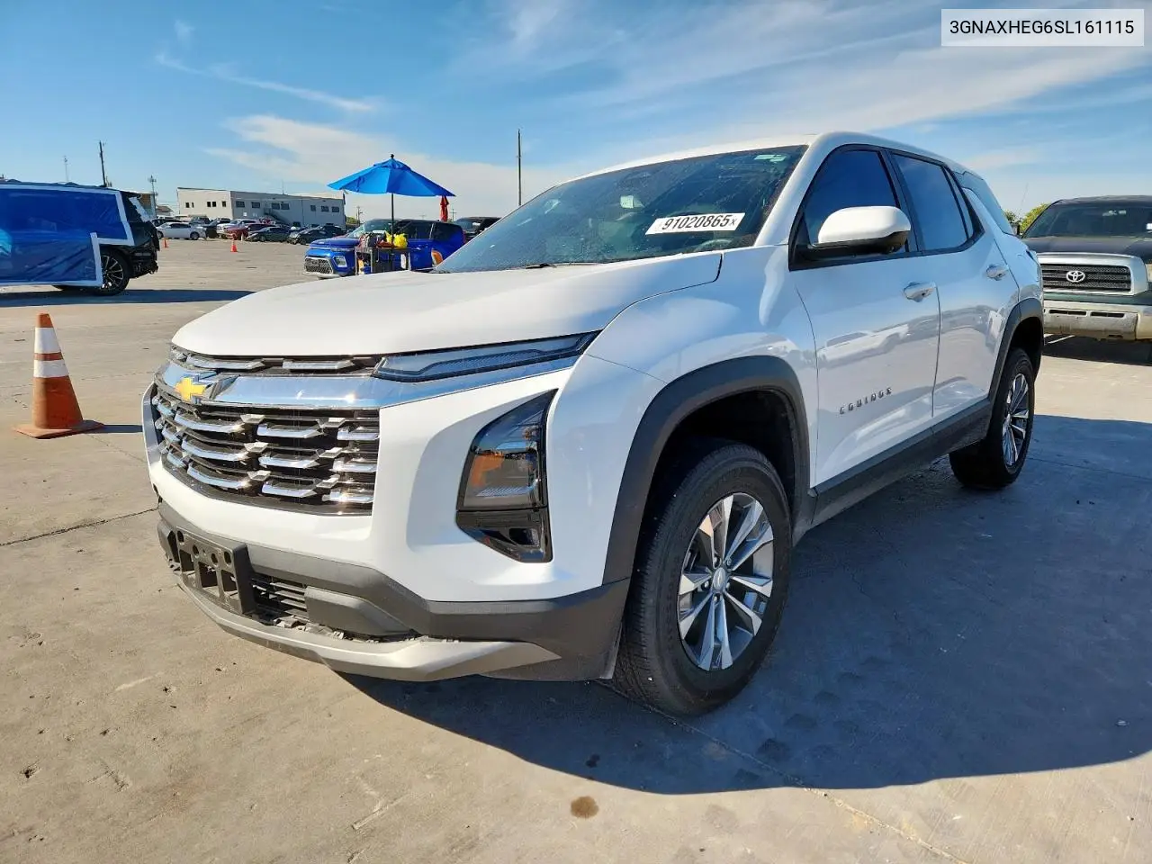 3GNAXHEG6SL161115 2025 Chevrolet Equinox Lt