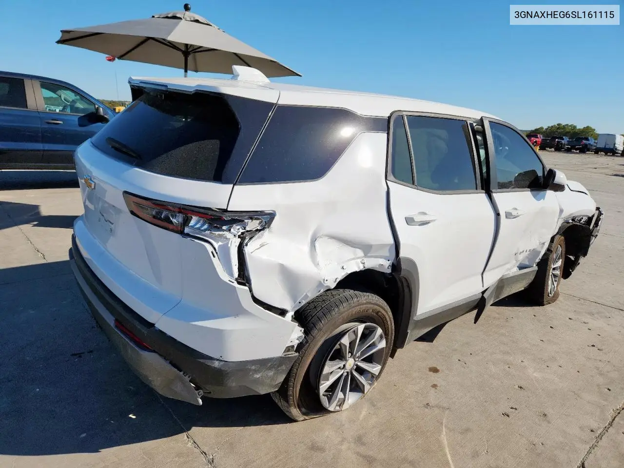 3GNAXHEG6SL161115 2025 Chevrolet Equinox Lt