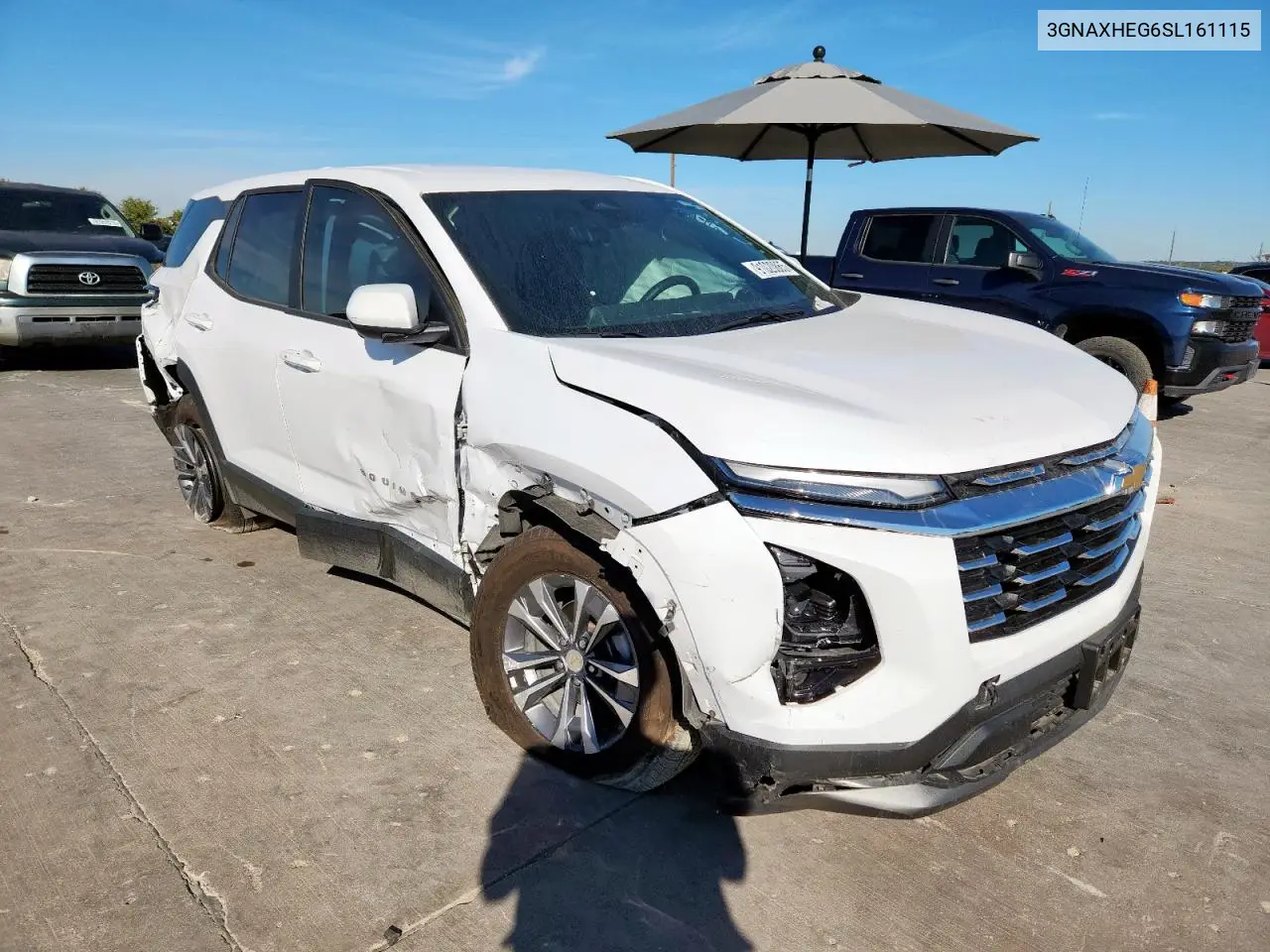 3GNAXHEG6SL161115 2025 Chevrolet Equinox Lt